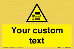 Custom warning blindspot